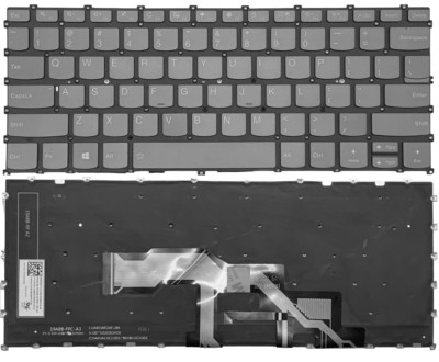 US TASTATUR FÜR LENOVO IDEAPAD S540-13API S540-13ARE S540-13IML LED QWERTZ