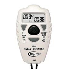 TC-895 Digital Dual Tally Counter, Electronic Up Down Clicker Counter, Add/Su...