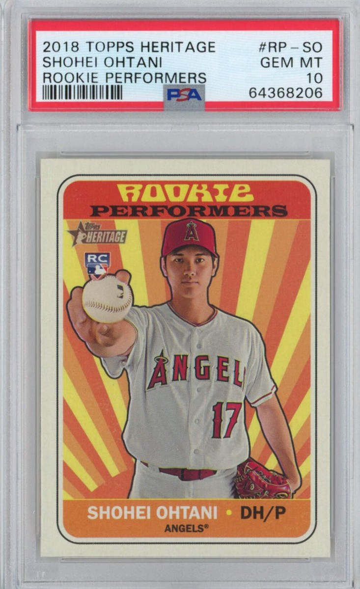 大谷翔平 2018 Topps Heritage High Number Rookie Card RC