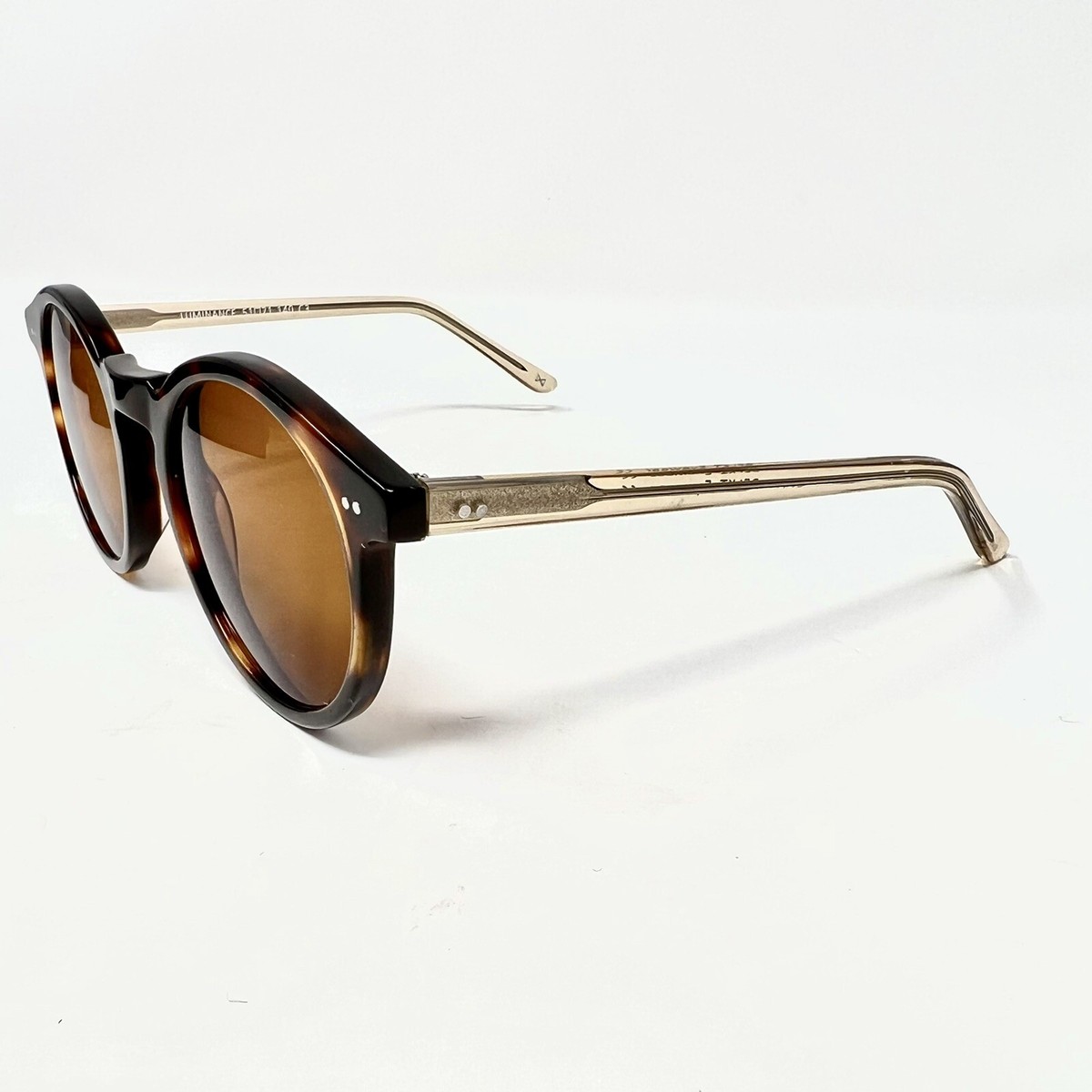 RFLKT Luminance Round Brown Tortoise Sunglasses - For Frames Only Luminance - Round Tortoise Frame Prescription Sunglasses  main image 2