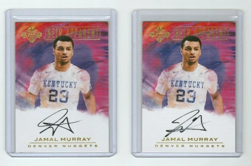 JAMAL MURRAY (RC) 2016-17 COURT KINGS HEIR APPARENT ROOKIE AUTO LOT NUGGETS  /150