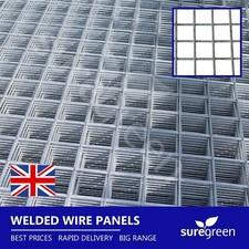 Galvanised Welded Wire Panel ST | 1.82m x 0.91m | 50mm Hole | 12G | Single Pack