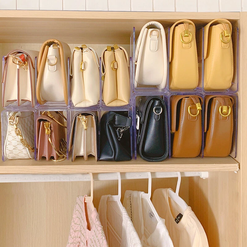 Bag shelf organizer sale