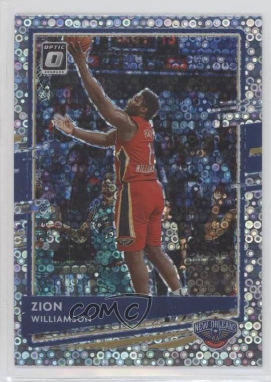 2020-21 Panini Donruss Optic Fast Break Holo Prizm Zion Williamson #40 2d8
