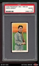 1909 T206 Zach Wheat Superbas (Dodgers) HOF PSA 2 - GOOD