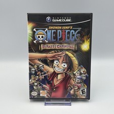 One Piece: Pirates' Carnival (Nintendo GameCube, 2006) Complete With Manual