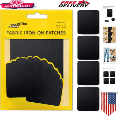 #ad #ad 12 Durable Iron On Cotton Patches Easy Repair and DIY Fashion Enhancements $17.09