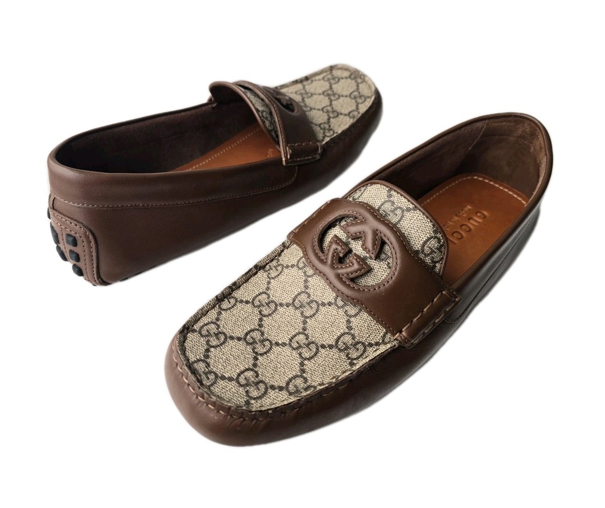 g*t様 GUCCI ブラウン モカシン 10 Gucci Men's US 10 UK 9 Brown Leather