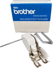 HONEYSEW Open Toe Walking Foot W/Guide for Brother Sewing Machine Quilting and S