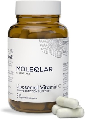 Vitamin C Kapseln liposomal - 500 mg Vitamin C pro Kapsel - 60 Stü OVP NP: 49,- 