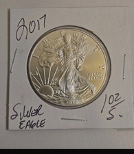 2017 American Silver Eagle $1 Coin 1 oz .999 Fine Silver Brilliant Uncirculated