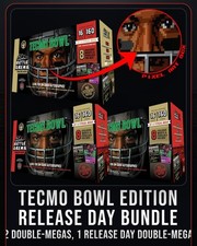 Bo Jackson Battle Arena TECMO BOWL Release Day Bundle PRESALE 3 MEGA Boxes