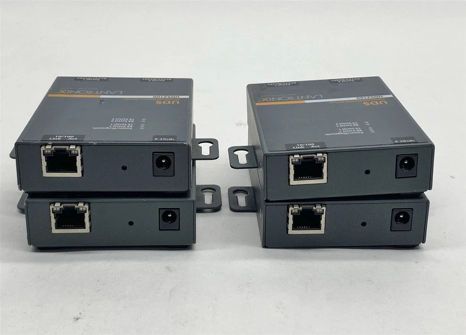 Lantronix UDS2100 Serial Ethernet 2-Port Universal Device Server Lot 4 *No PSU - Image 4 of 4