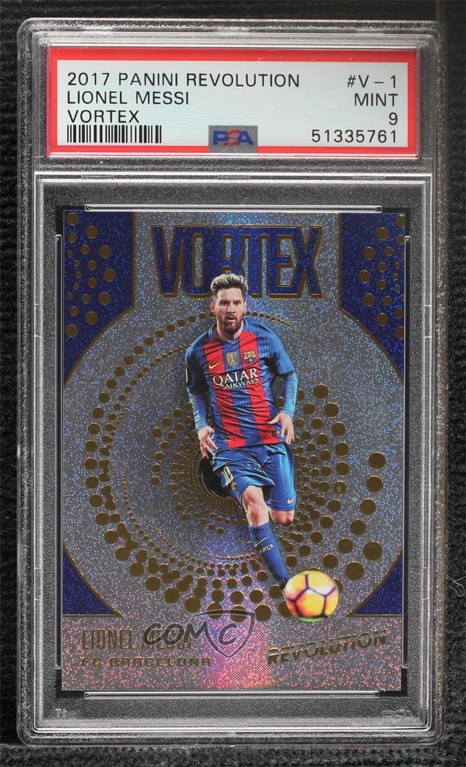 2017 Panini Revolution Vortex Lionel Messi #V-1 PSA 9 MINT 5wg