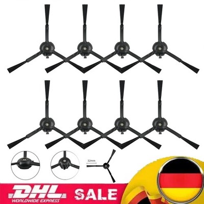 4-12PCS Seitenbürste Ersatz Zubehör für Roborock Q Revo Master Kit Ersatzteil DE