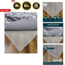Non Slip Rug Pad for Hardwood Tile Floors 8x10 Ft Safety Anti Skid Rug Mat