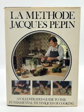 La Methode Jacques Pepin 1979 Signed HC Illustrated Guide