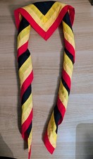 UK Scout Necker Scarf Black Lemon Gold Red