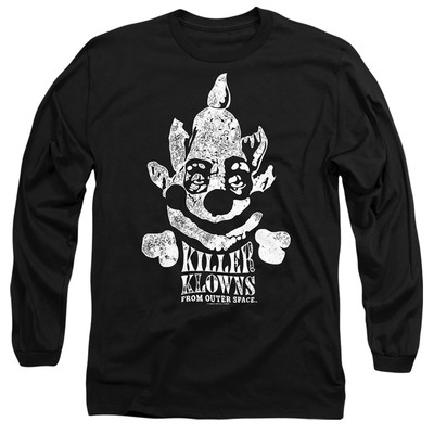 Killer Klowns From Outer Space Kreepy Langarm T-Shirt S-2XL, schwarz