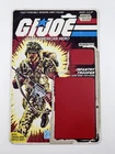 Vintage 1985 GI Joe Footloose Infantry Trooper Cardback UNCUT File Card ARAH