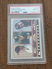 2000 TOPPS C.C. Sabathia/Matt Riley/Mark Mulder #446 PSA 10 *PERFECT CENTERING*