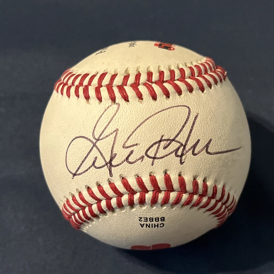 Bola de beisebol Gorman Thomas *ASSINADA* Rawlings - Milwaukee Brewers Legend - Imagem 2 de 4