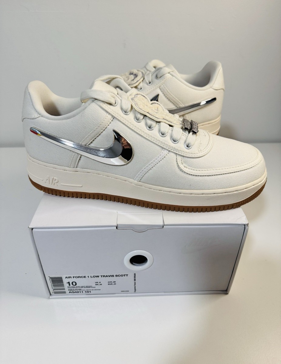 air force 1 travis scott sail reflective