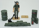 Vintage 1982 GI Joe ARAH Breaker Str. Arm Figure + 1984 Mortar Defense Unit