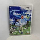 Super Swing Golf (Nintendo Wii, 2007) Fantasy Golf Real Swings 4 Player CIB
