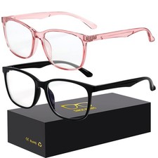 Blue-Light Blocking Glasses Computer Reading/Gaming/TV/Phones Glasses Fashion...