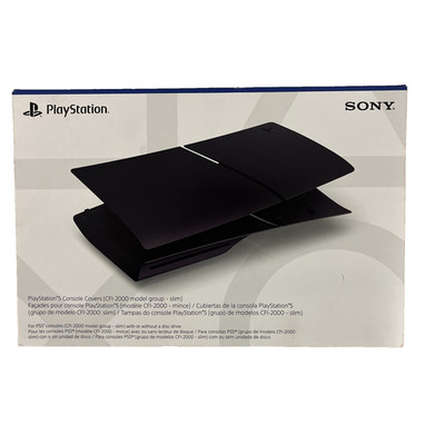 Sony Playstation 5 CFI-2000 Slim Black Console Covers CFI ZCS2