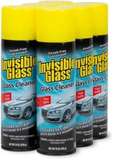 91164-6PK Premium Aerosol Glass and Window Cleaner for Auto and Home, Streak-Fre