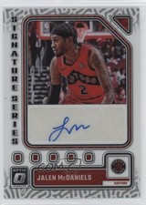 2023-24 Panini Donruss Optic Signature Series Jalen McDaniels #SS-MCD Auto 1pi2