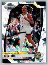 Dana Evans 2024 Panini Prizm WNBA #72 Ice Prizms Chicago Sky