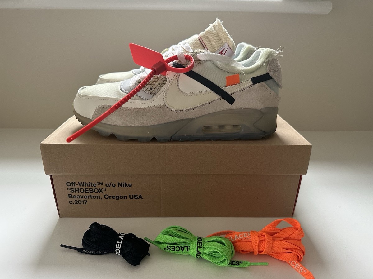 Nike The Ten Air Max 90 Off White Sail UK