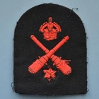 Royal Navy & Royal Marines Gunner's Mate WW2 era Trade Badge