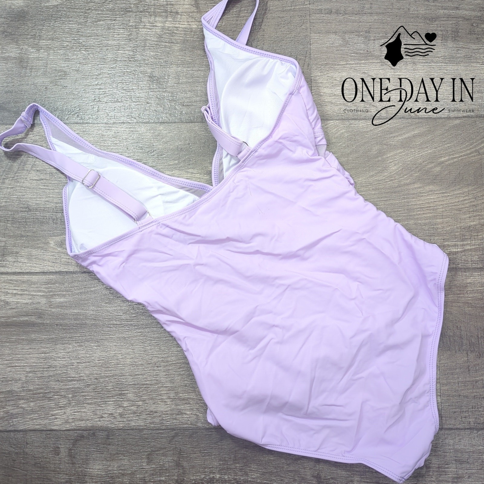 Zando Mesh Cut Out One Piece Swimsuit Size L