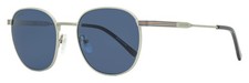 Lacoste Oval Color Stripe Sunglasses L251S 012 Matte Palladium 52mm