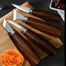 Wood Carving Knife Set Whittling Hook Cutter Spoon Bowl DIY Craft Hand Tools Set