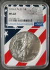 2016 $1 American Silver Eagle Dollar NGC MS69