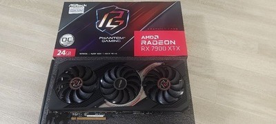 ASRock AMD Radeon RX 7900 XTX Phantom Gaming 24GB GDDR6 OC Graphics Card GPU