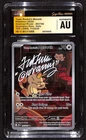 CGC Signed Ted Lewis Team Rocket's Meowth 203/182 Sv10: Destined Rivals Holo