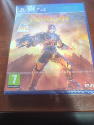 PS4 Turrican Flashback (EUR) 30th Anniversary playable on American systems Mint