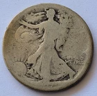 1917-S - WALKING LIBERTY HALF DOLLAR - 90% Silver