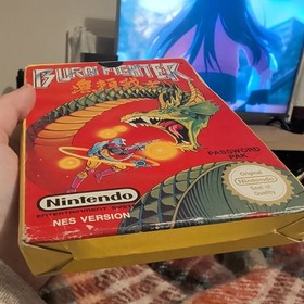 Nintendo NES Burai Fighter PAL UK &ndash; Boxed with Manual (No Sleeve)