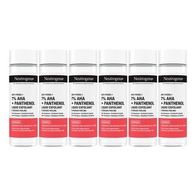 Neutrogena Anti-Pickel+ Liquid Exfoliant 7% AHA + Panthenol flüssiges Peeling...