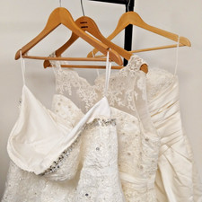 Princess Wedding Dress Gown Bundle X3 Dresses Mixed Sizes Need Attention FB093