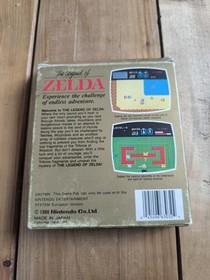 The Legend of Zelda OVP CIB Nintendo NES Spiel Bienengr&auml;ber
