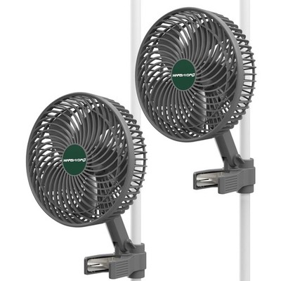 Ventilator Growbox 2er Set, Oszillierend, 10 Geschwindigkeiten, WLAN steuerbar
