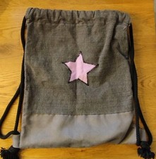 rucksack Unisex, Schwarz Mit Stern
